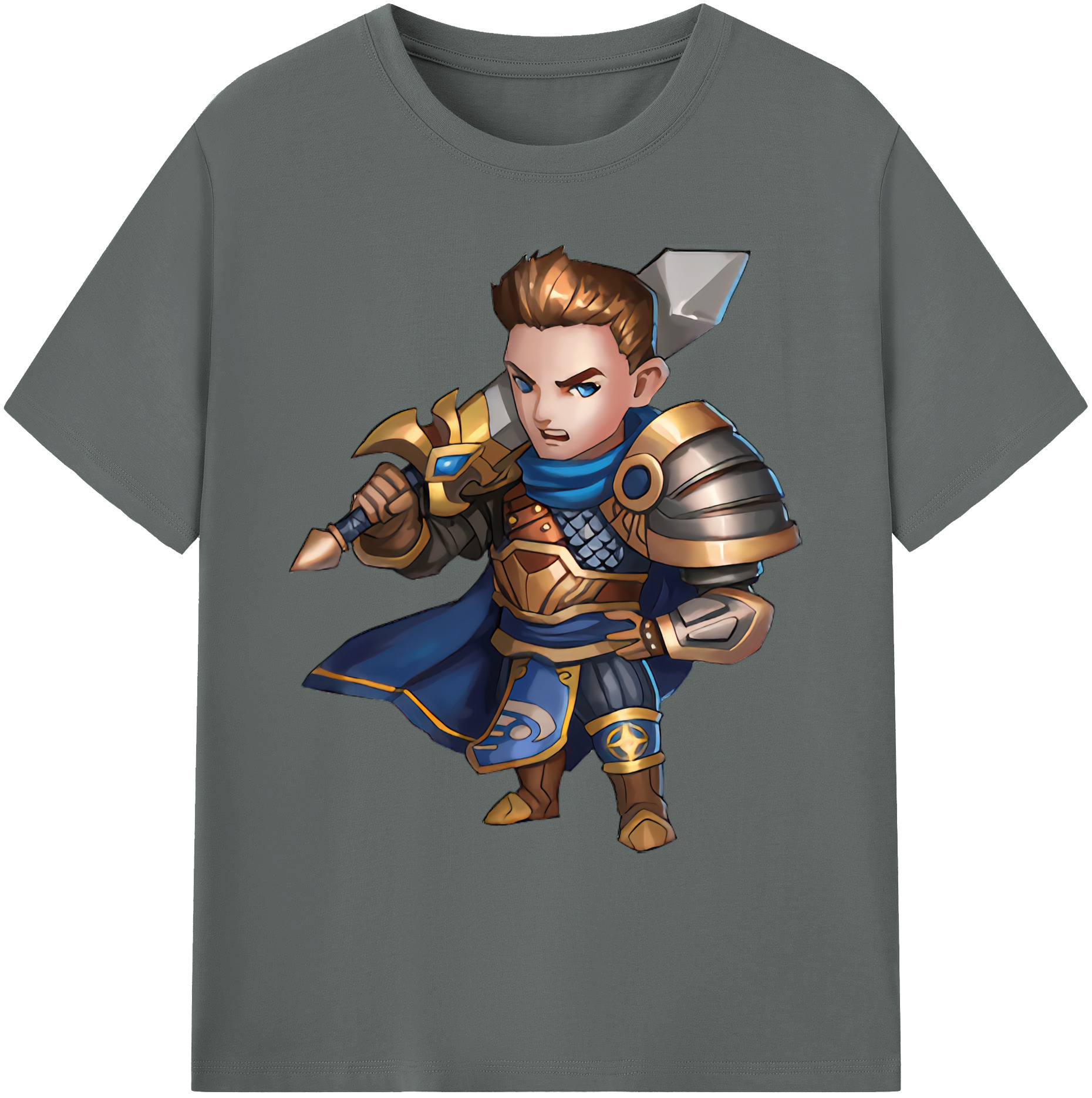 リーグ・オブ・レジェンド League of Legends LOL 綿100％ メンズ半袖Tシャツ｜肌触りやわらか＆通気性